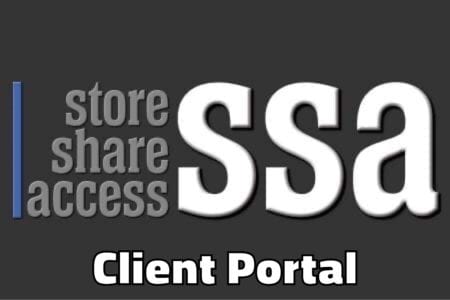 Store Share Access Client Portal Button