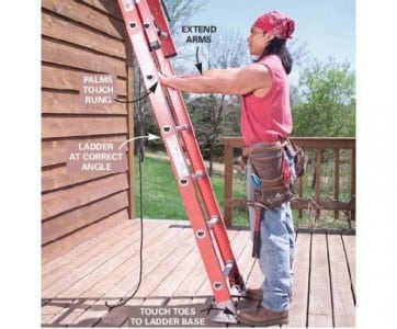 ladder safety tips